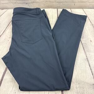 Lululemon ABC Classic Fit Pant Mens 36/33 Warpstreme Navy Golf Office Comfort